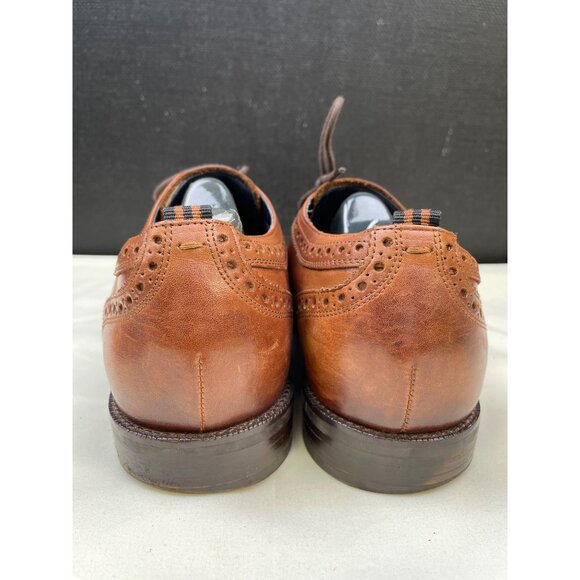 Cole Haan Men's Leather Light Brown Shoes Oxfords Size 7 SKU 6199 - Picture 4 of 6